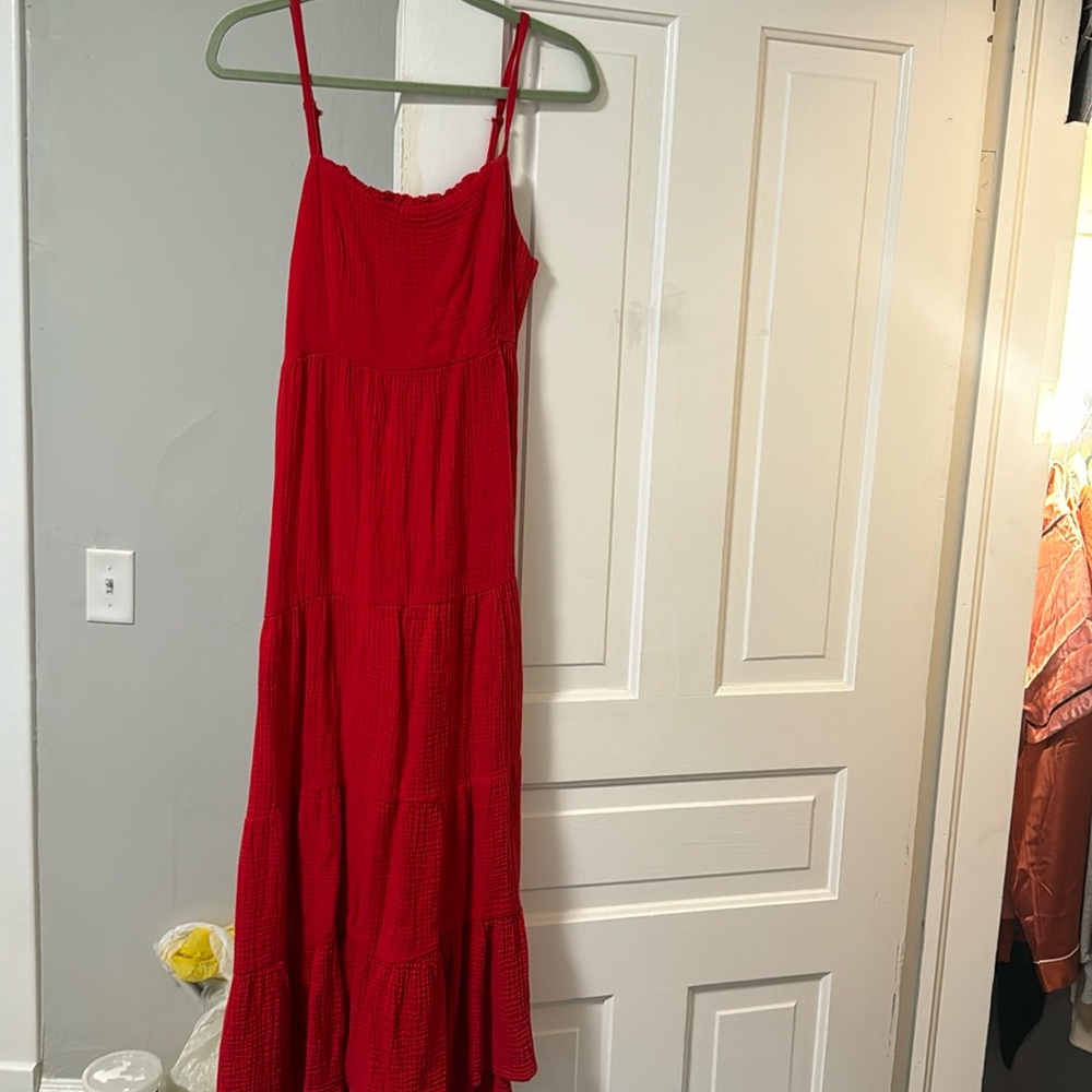 Red Target Dress